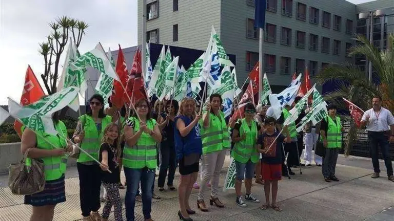 manifestaciones hospital