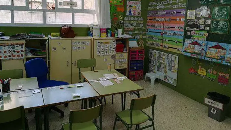 aula de trastorno de espectro autista del Lope de Vega