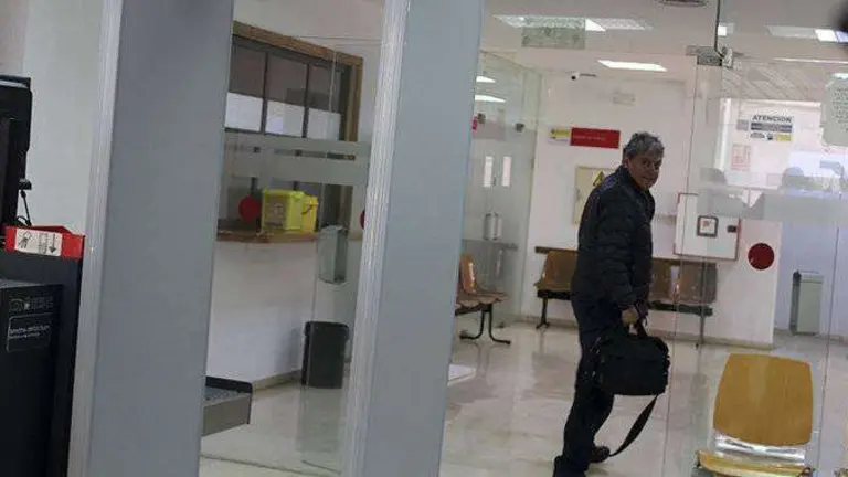 Carreira accede esta ma&ntilde;ana al interior del Palacio de Justicia (C.A.)
