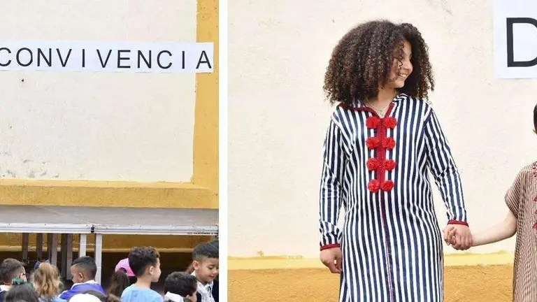 Algunos momentos de la celebraci&oacute;n vivida en el centro (C.A.)