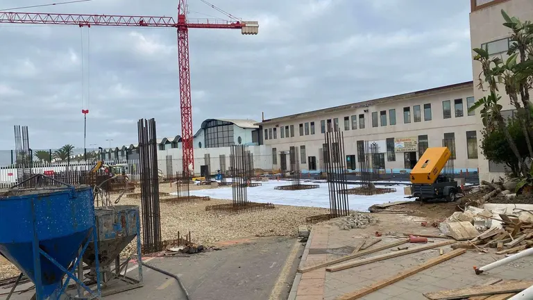 Obras de la nueva Estaci&oacute;n Mar&iacute;tima