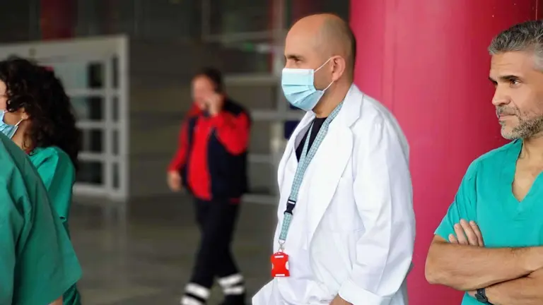 Concentraci&oacute;n huelga m&eacute;dicos INGESA