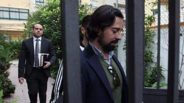  Antonio L&oacute;pez, durante el registro de su vivienda en Ceuta/ Archivo 