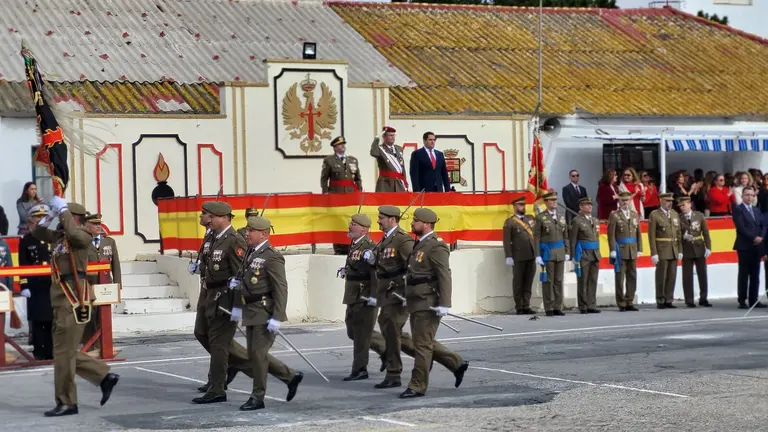 acto militar en honor a Santa B&aacute;rbara, Patrona de Artiller&iacute;a