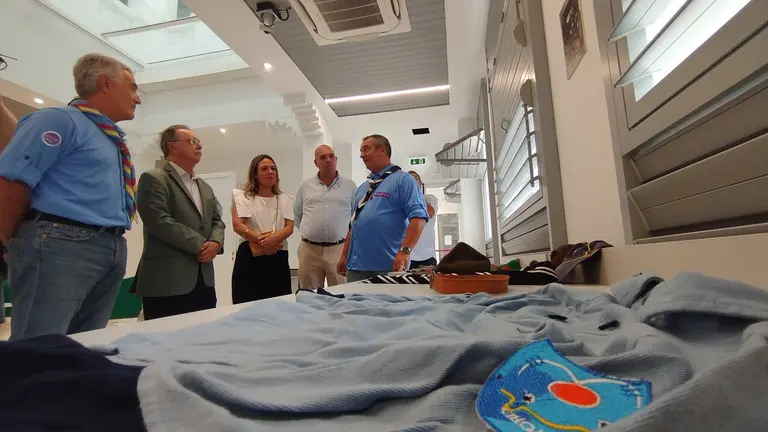 Inauguraci&oacute;n de la exposici&oacute;n de los 110 a&ntilde;os de historia en Ceuta de los scouts