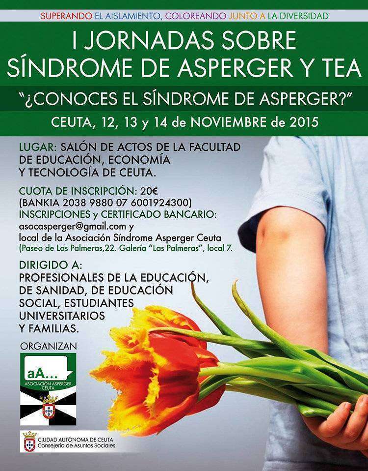cartel jornadas asperger