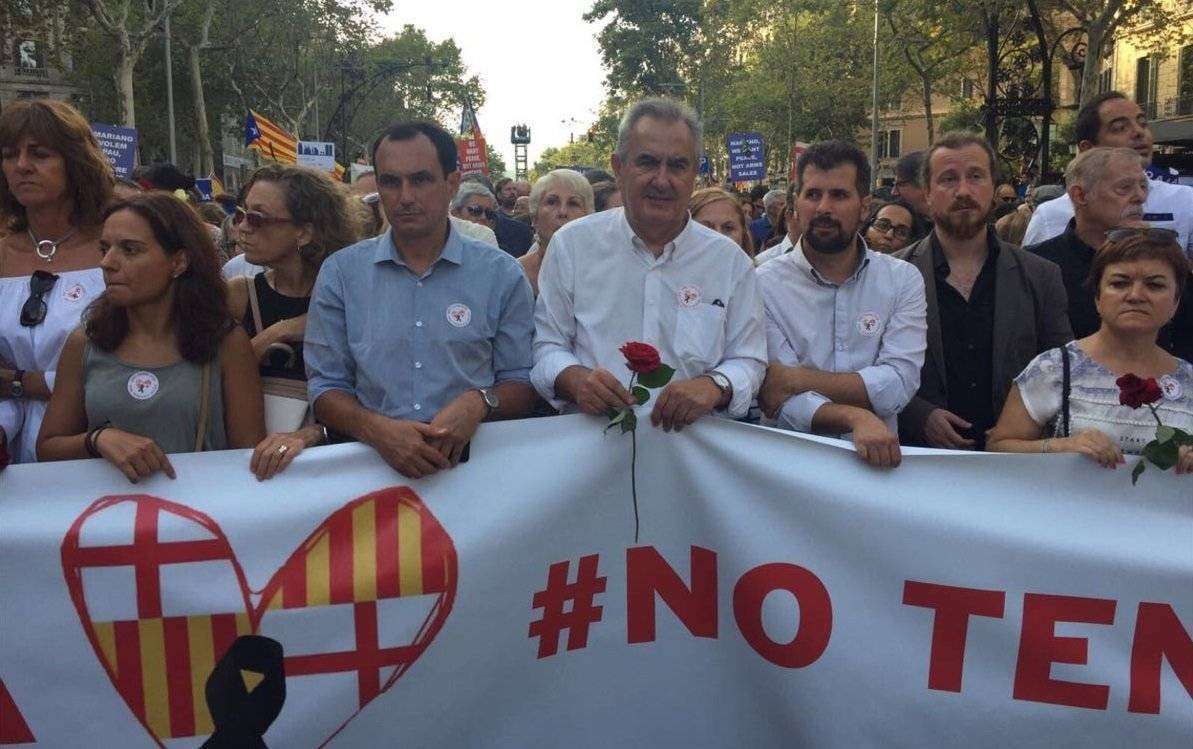 Hernández manifestación