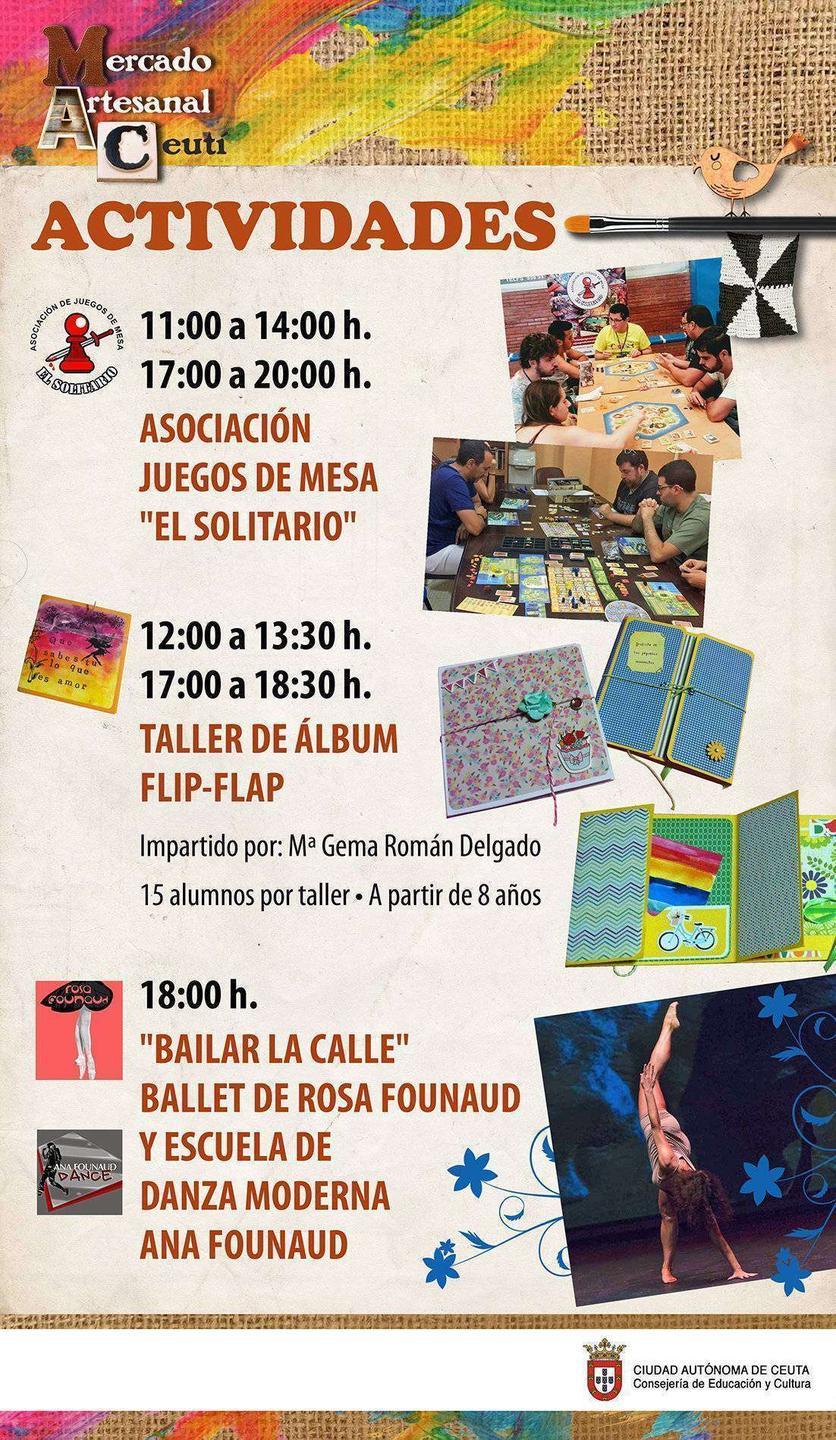 ACTIVIDADES MERCADO ARTESANAL 5 DE NOVIEMBRE
