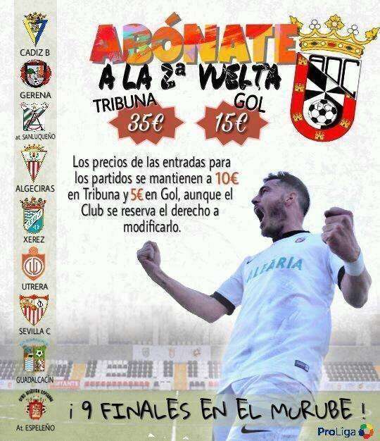 CARTEL ABONOS 2 VUELTA.