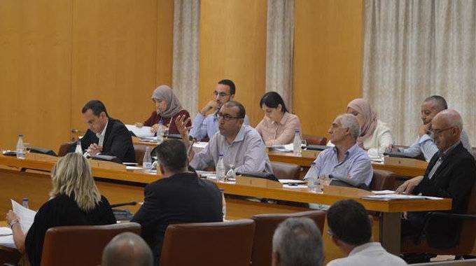 Imagen de los bancos de la oposición en el pleno de la Asamblea (C.A.)