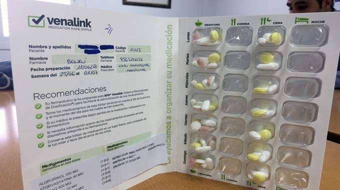 spd dosificación medicamentos