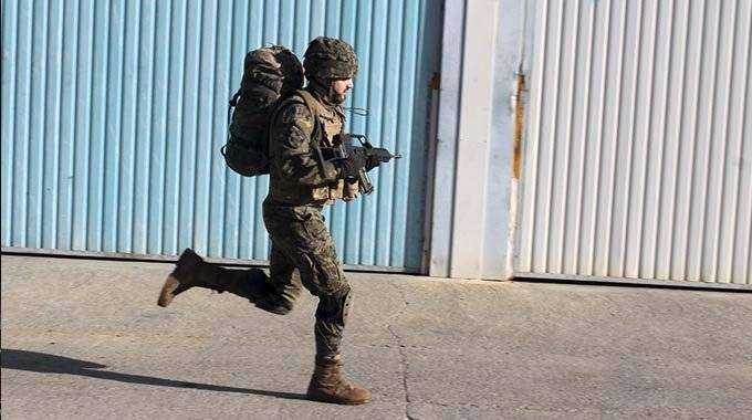 militares ejercicio