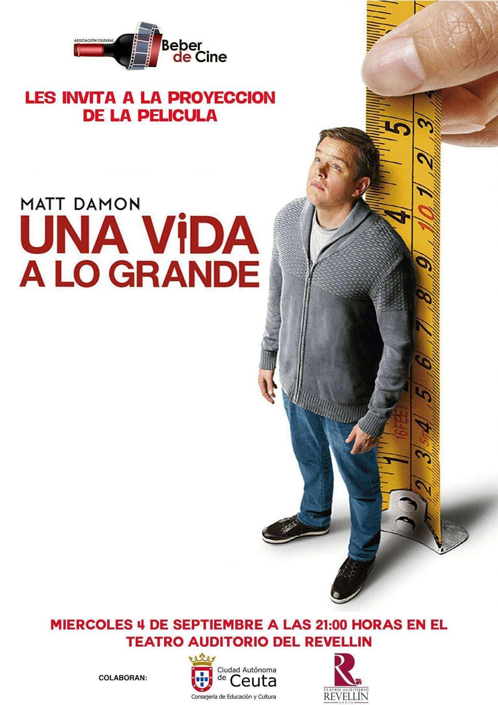 una vida a lo grande beber de cine