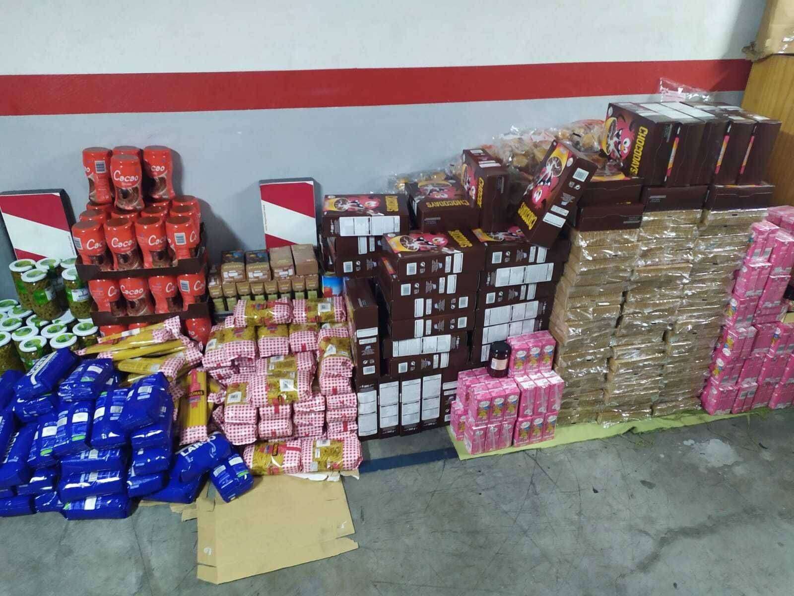 ALIMENTOS DONADOS POR PSOE CORONAVIRUS