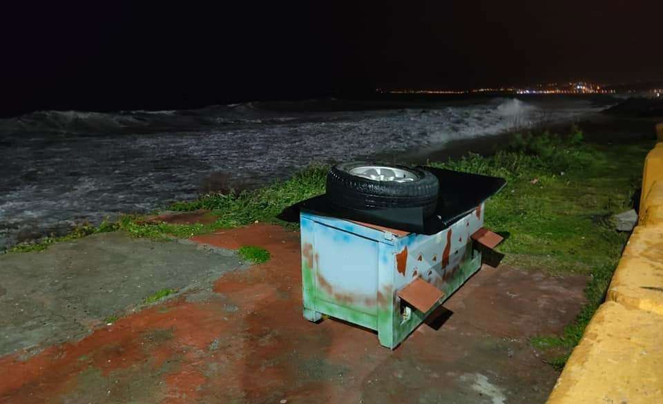 Casetas de gatos, aportadas por Comunidad Gatuna y controladas por AGREVICE,  sustraídas. (CEDIDA)