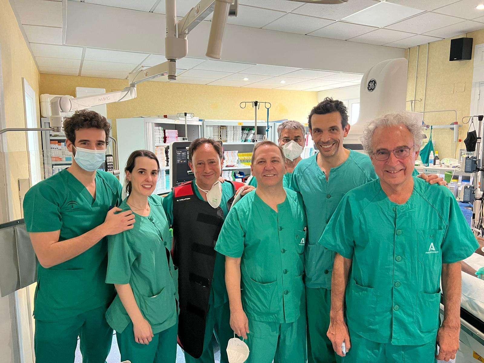 Servicio de Hemodinámica de Cardiología en el hospital universitario de Cádiz