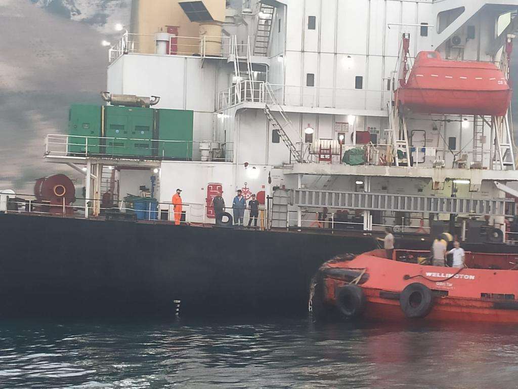 Granelero en Gibraltar