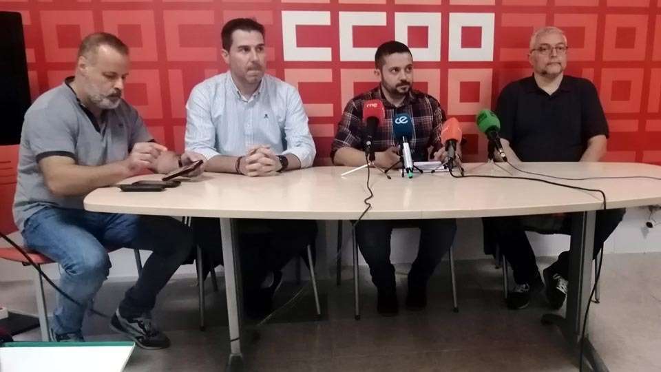 Rueda de prensa de Emilio Postigo