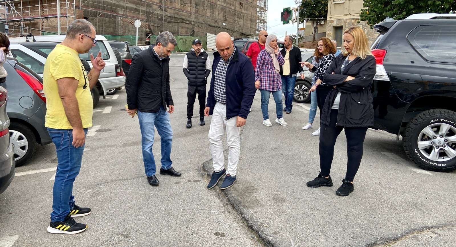 Visita PSOE Solís y San Daniel