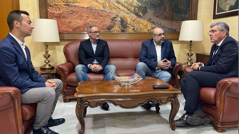 Una representación de CSIF encabezada por Borra se ha reunido con el delegado del Gobierno (CEDIDA)