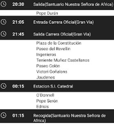 la expiración