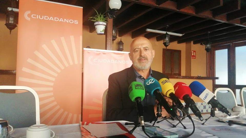 Varga, durante su comparecencia de este miércoles ante los medios (C.A.)