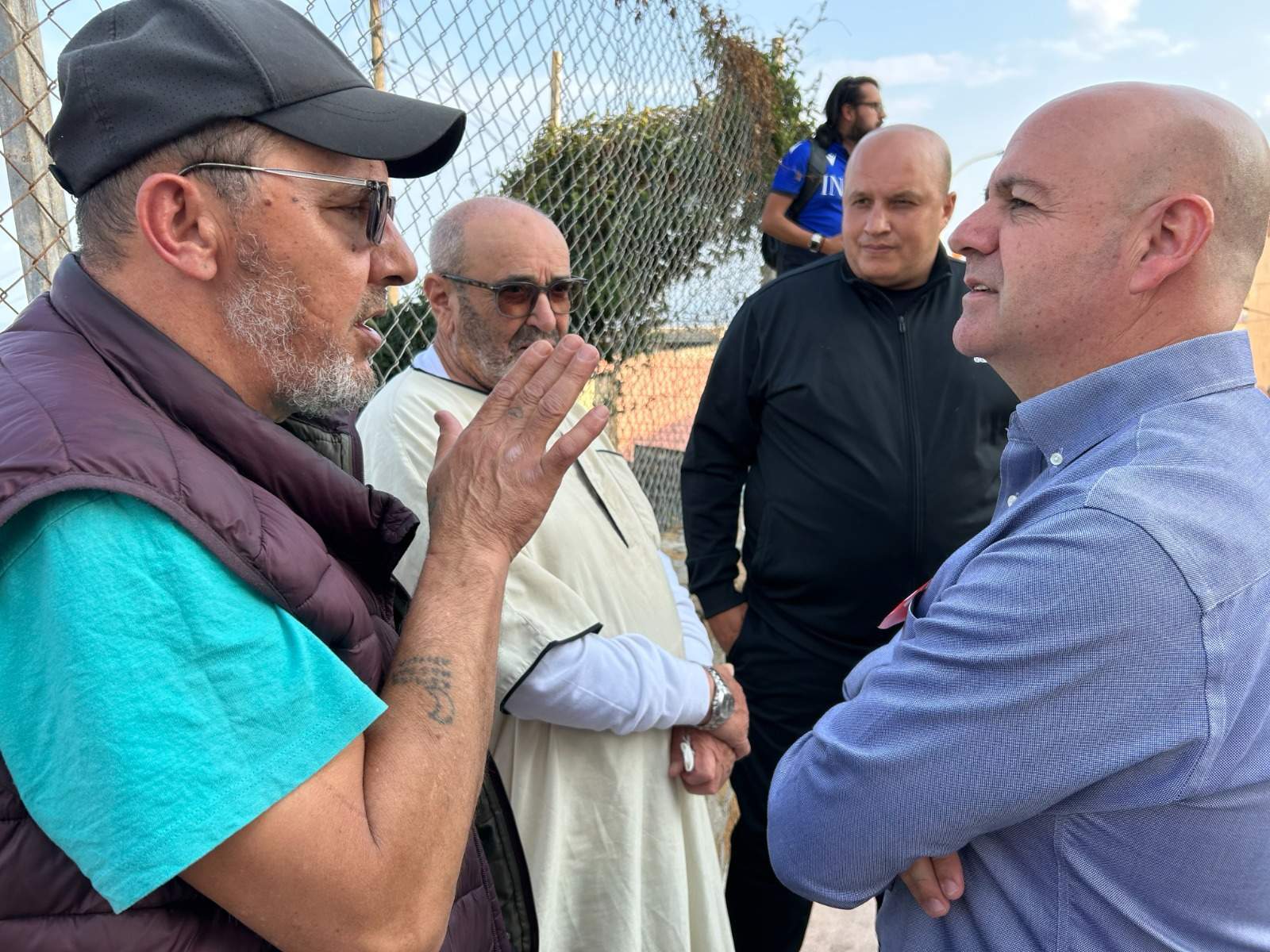 El PSOE, en la barriada de Príncipe Felipe (Cedidas)