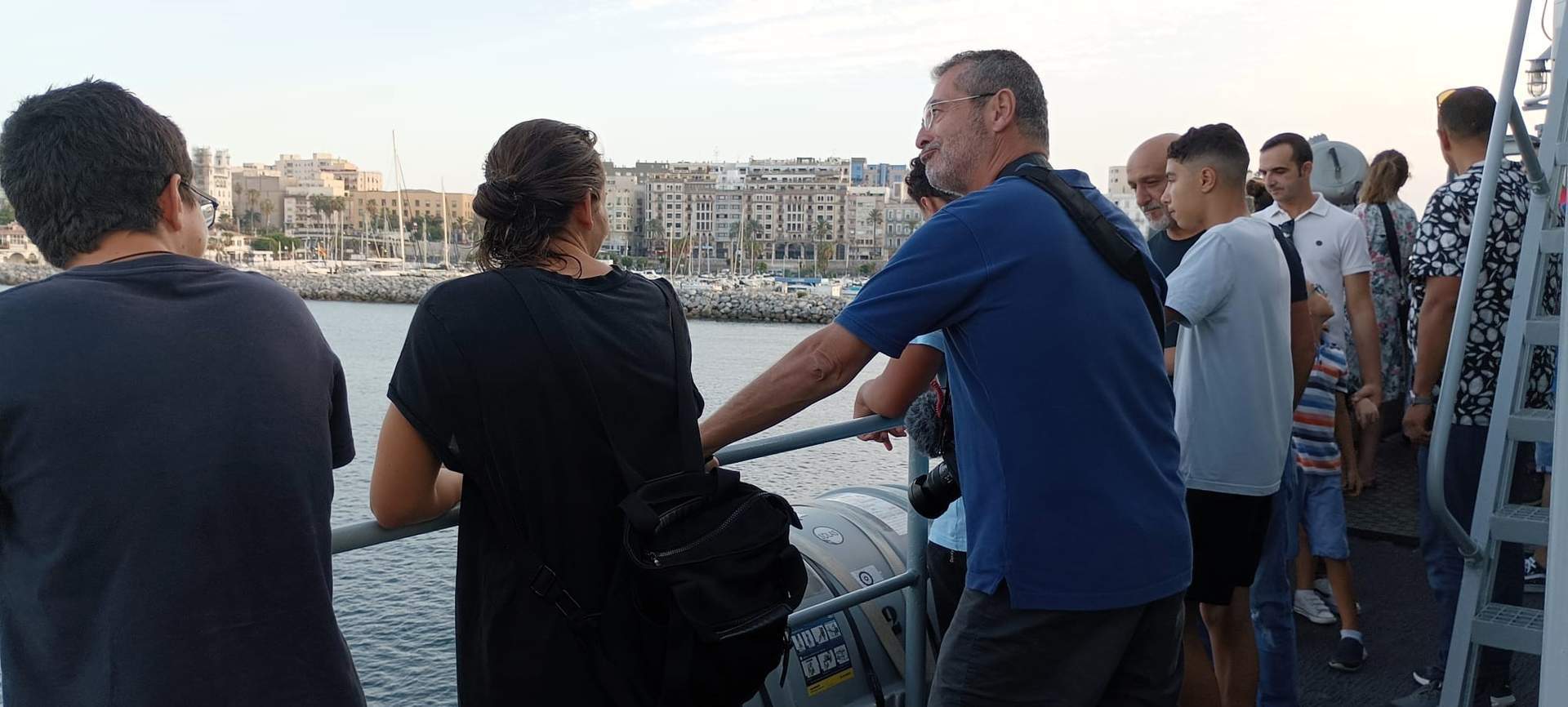 El patrullero "Atalaya", en el Muelle España