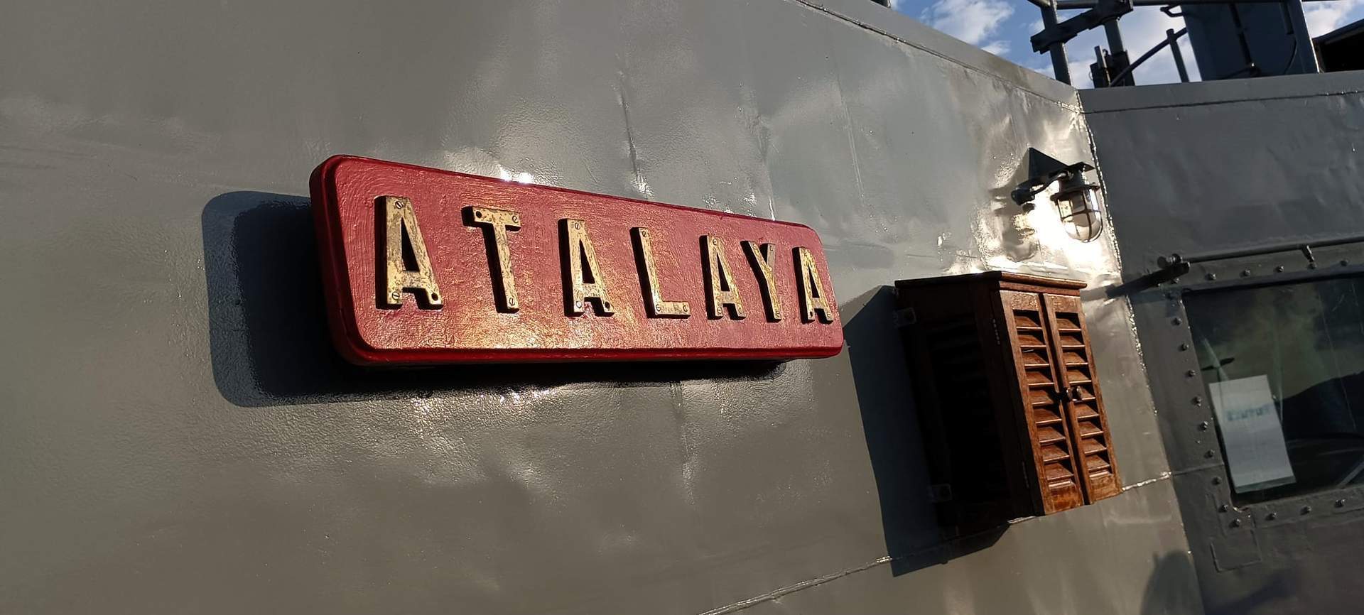 El patrullero "Atalaya", en el Muelle España