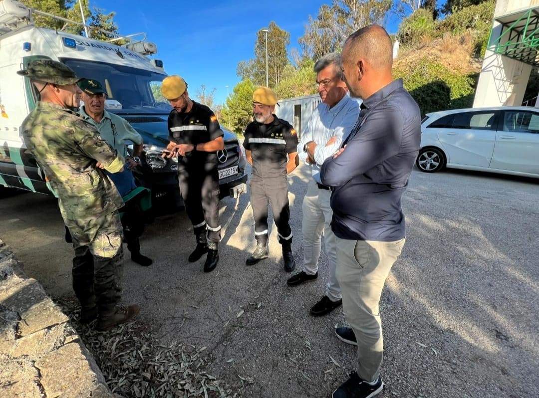 Delegado simulacro embalse infierno UME