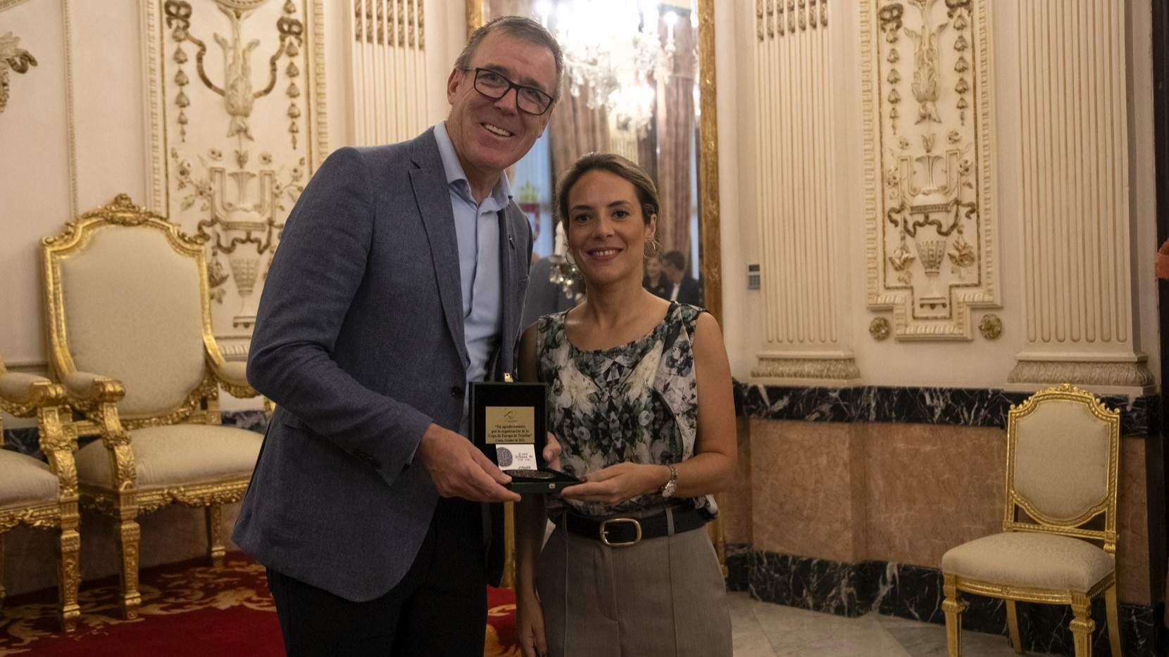 Recepción Copa de Europa de Triatlón