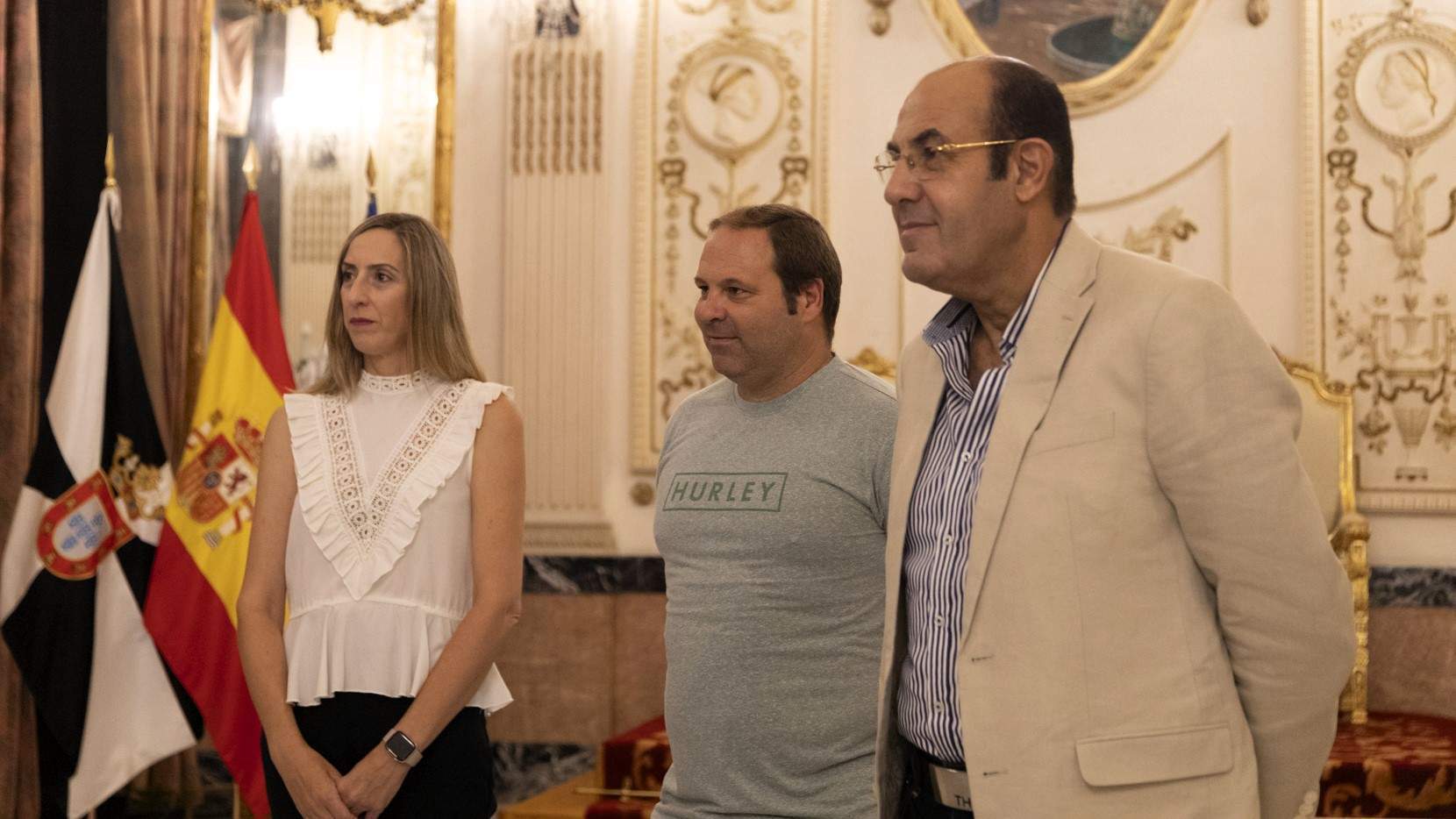 Recepción Copa de Europa de Triatlón
