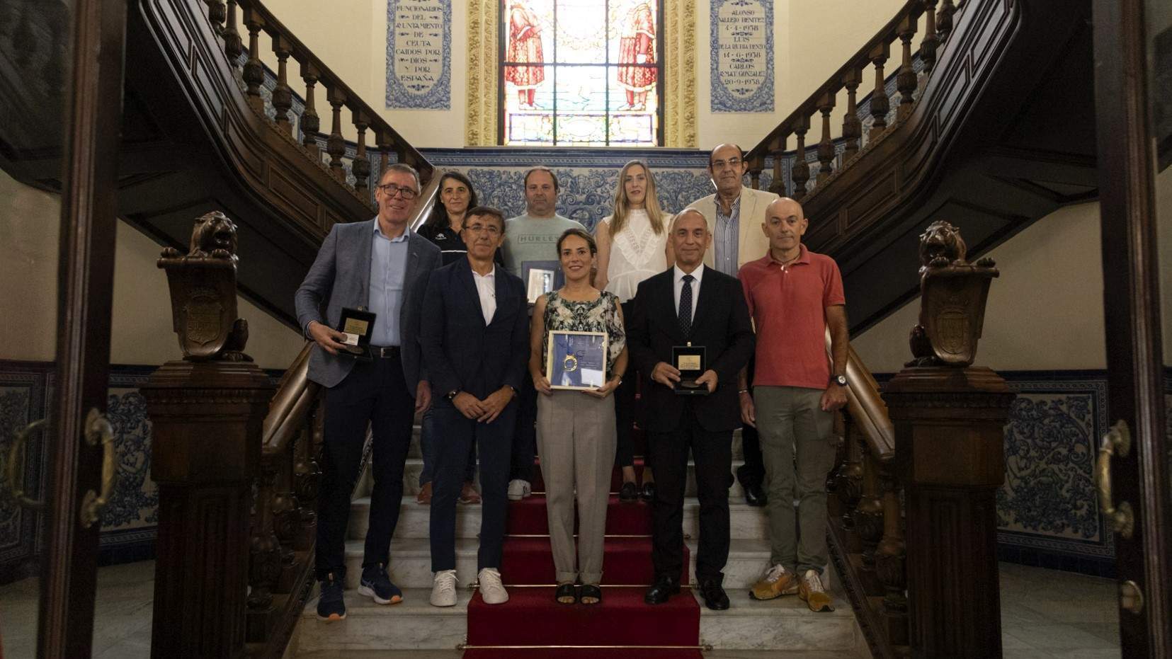 Recepción Copa de Europa de Triatlón