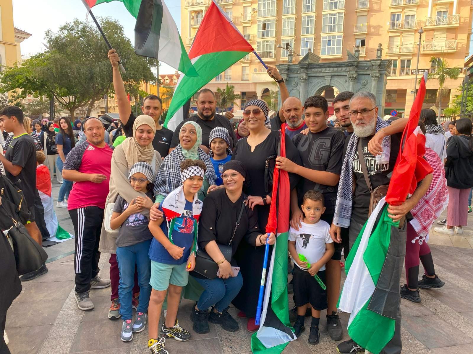 Concentración por Palestina