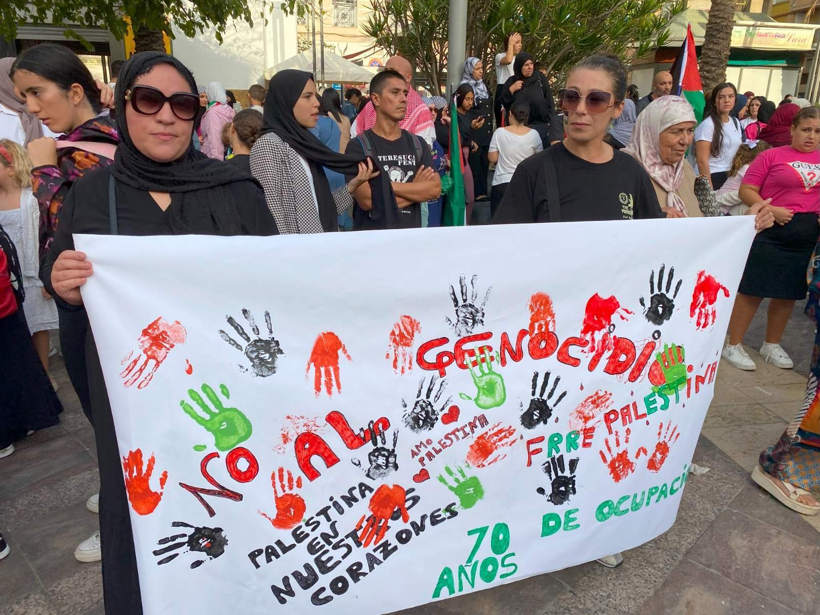 Concentración por Palestina