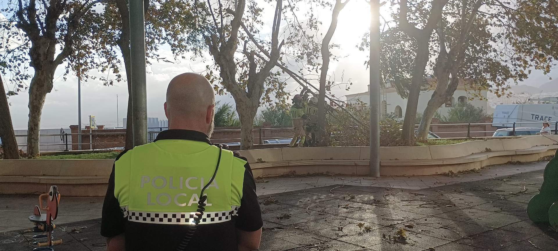 Consecuencias de la borrasca Aline temporal