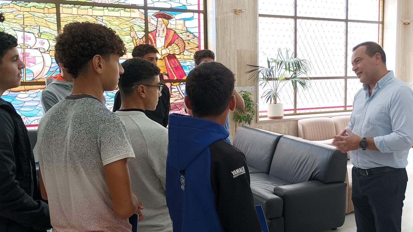 Alumnos de FP Básica del 'Clara Campoamor', periodistas por un día