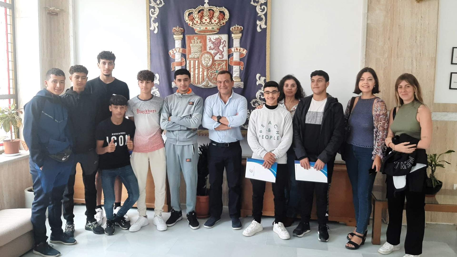 Alumnos de FP Básica del 'Clara Campoamor', periodistas por un día