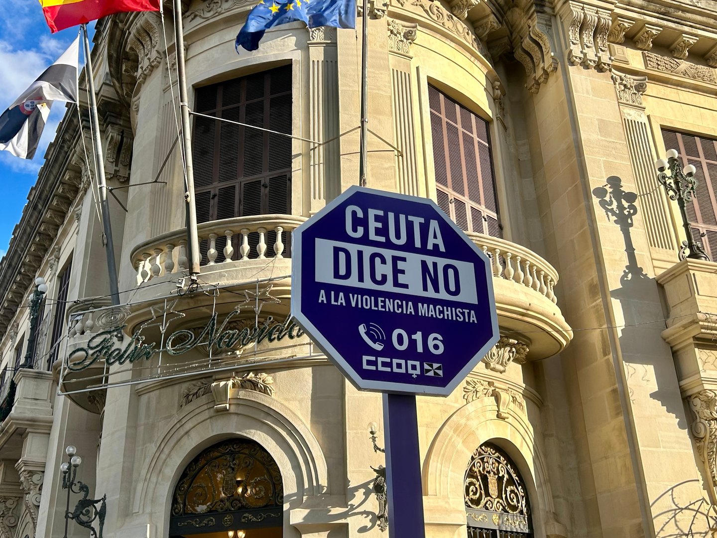 Señales contra la violencia de género