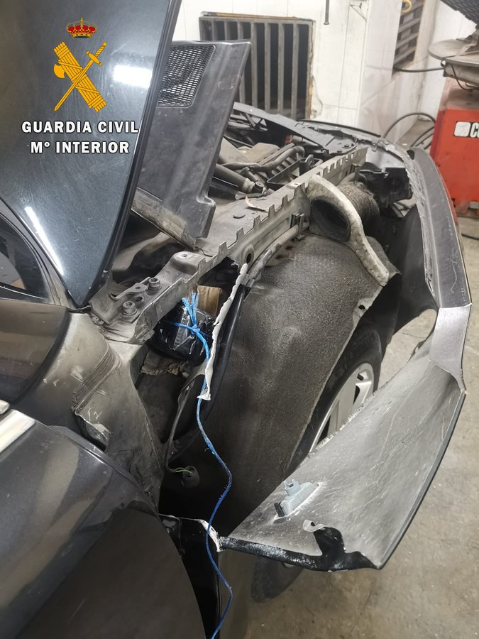 Dos detenidos y 23 kilos de hachís intervenidos en Ceuta por la Guardia Civil