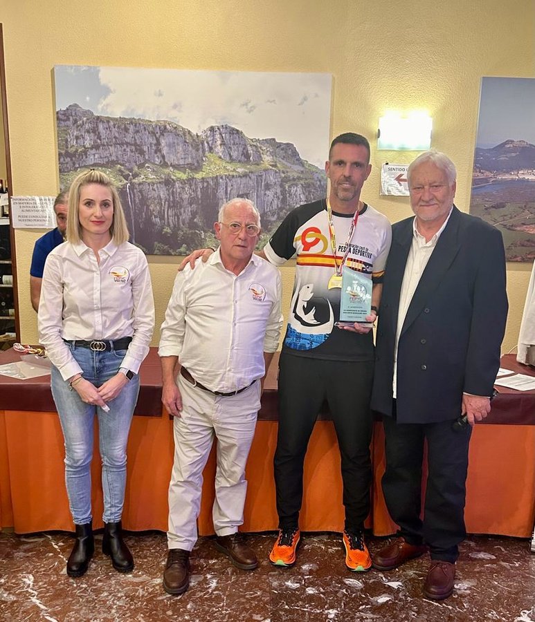 Rafael Molina, campeón de España de pesca mar costa