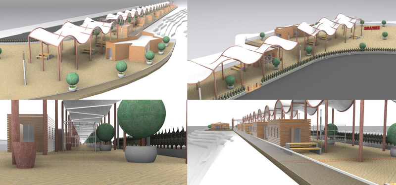 Proyecto del futuro mercado de salazones (Archivo)