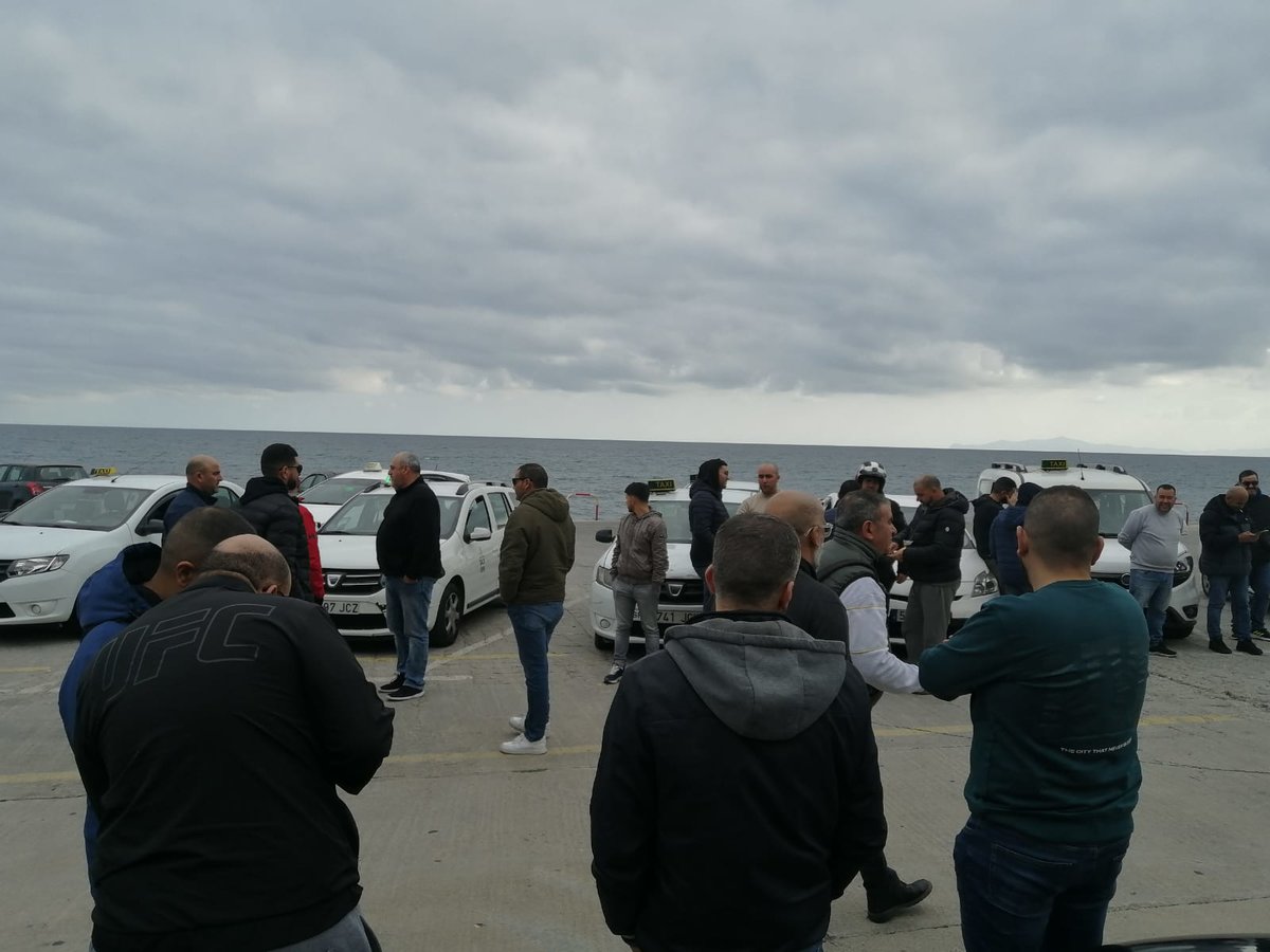 Ceuta sin taxis por la movilización contra los ‘piratas’