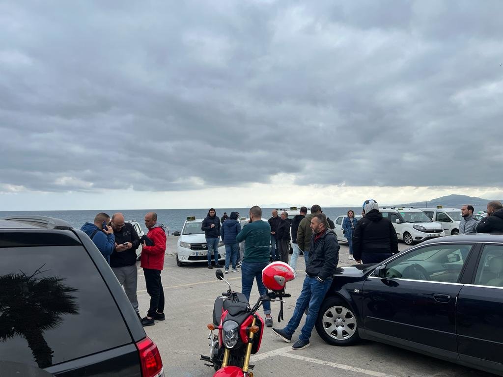 Ceuta sin taxis por la movilización contra los ‘piratas’