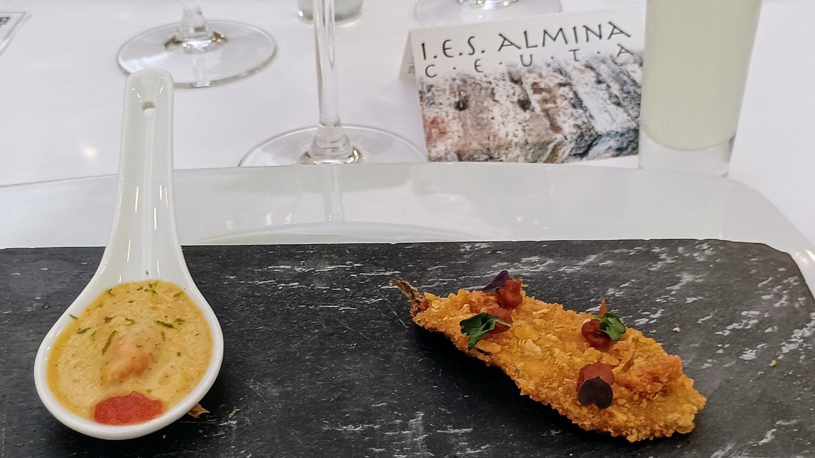 Última comanda de los alumnos de cocina y restauración del IES Almina antes de las prácticas