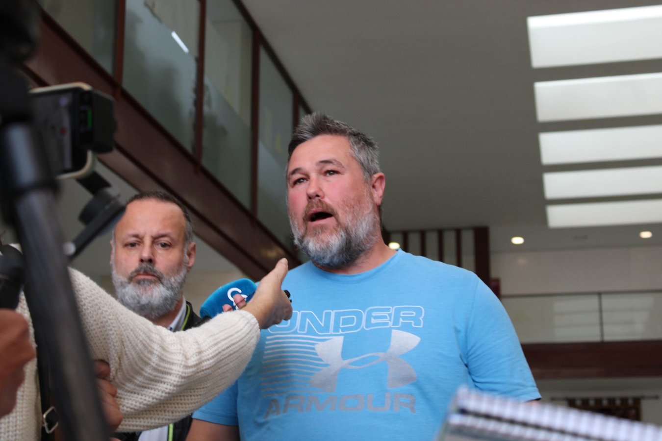 Javier Lirio, delegado sindical de CCOO en Trace