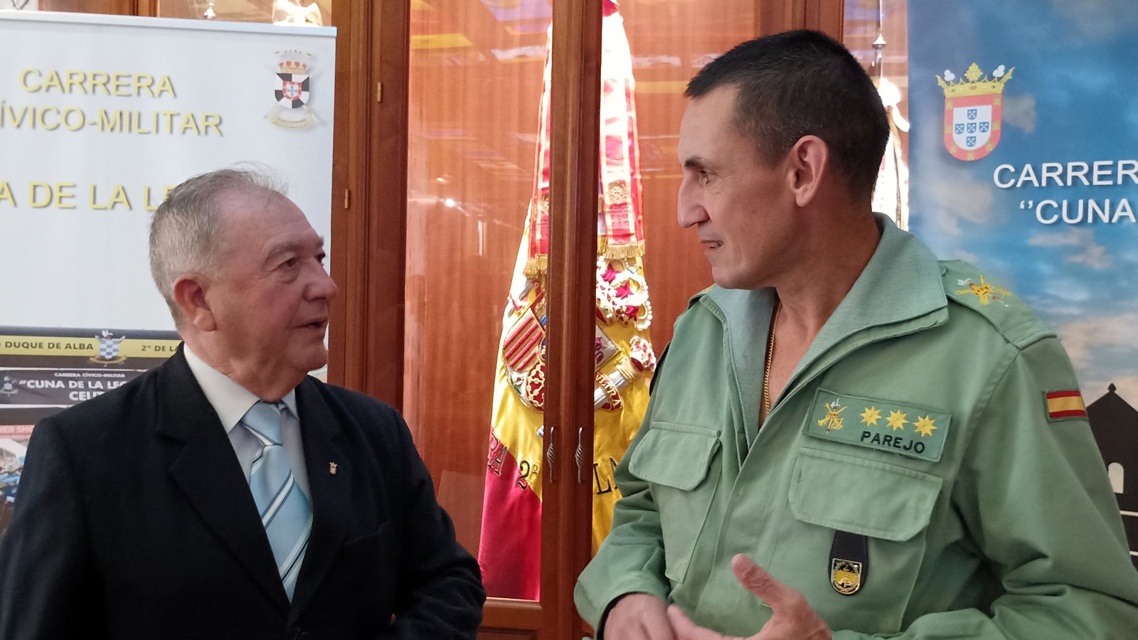 Pedro Mariscal y Miguel Ángel Jiménez