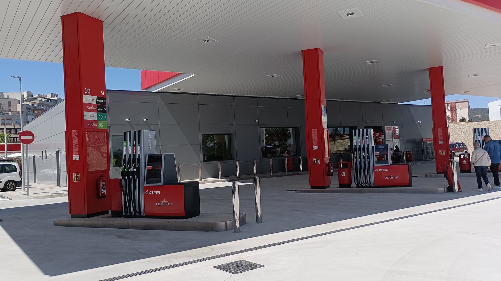 Área de servicio Carranza