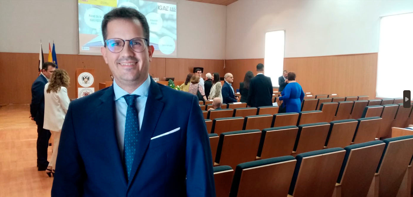 El responsable de la Intervención de la Administración General del Estado en Ceuta, Víctor Rodríguez (C.A.)