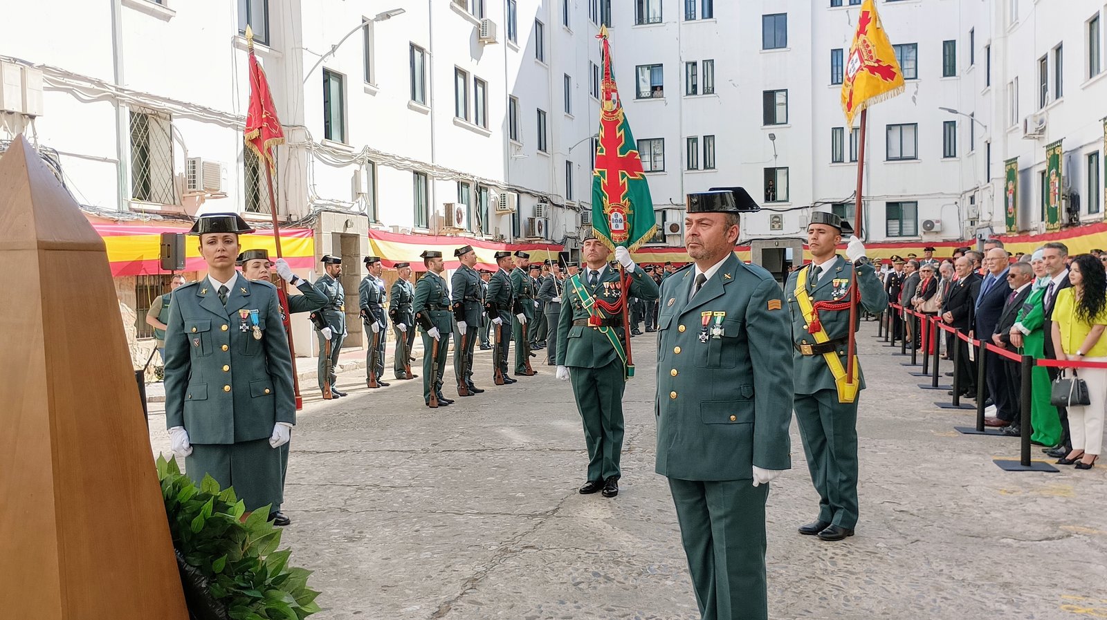 Acto por el 180 aniversario de la fundación de la Guardia Civil (S.I.)